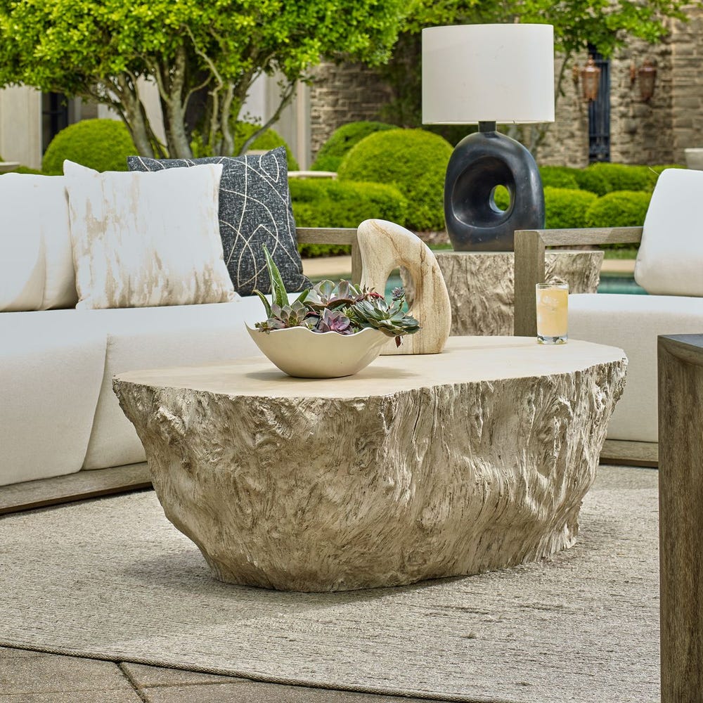 322462783:Oakmont Outdoor Cocktail Table, Styled