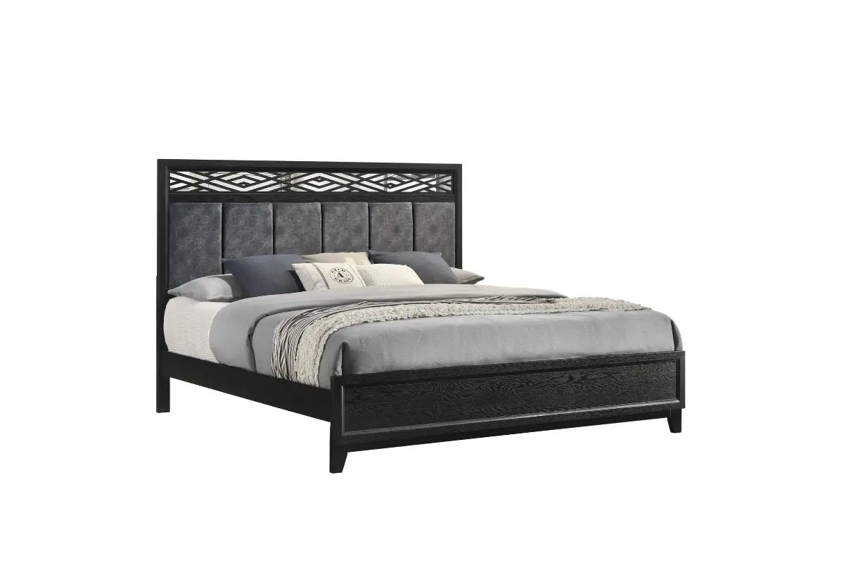 OBSIDIAN4:Obsidian Panel Bed, AngledAngle