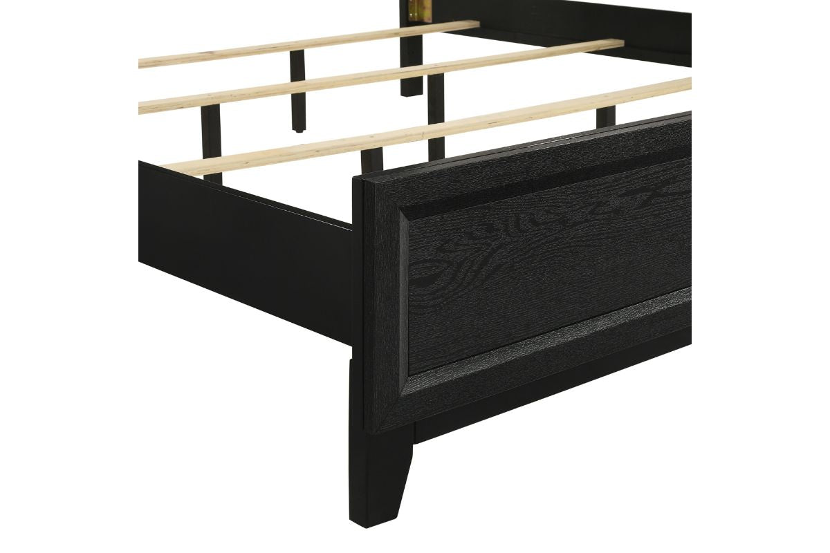 OBSIDIAN0:Obsidian Panel Bed, 