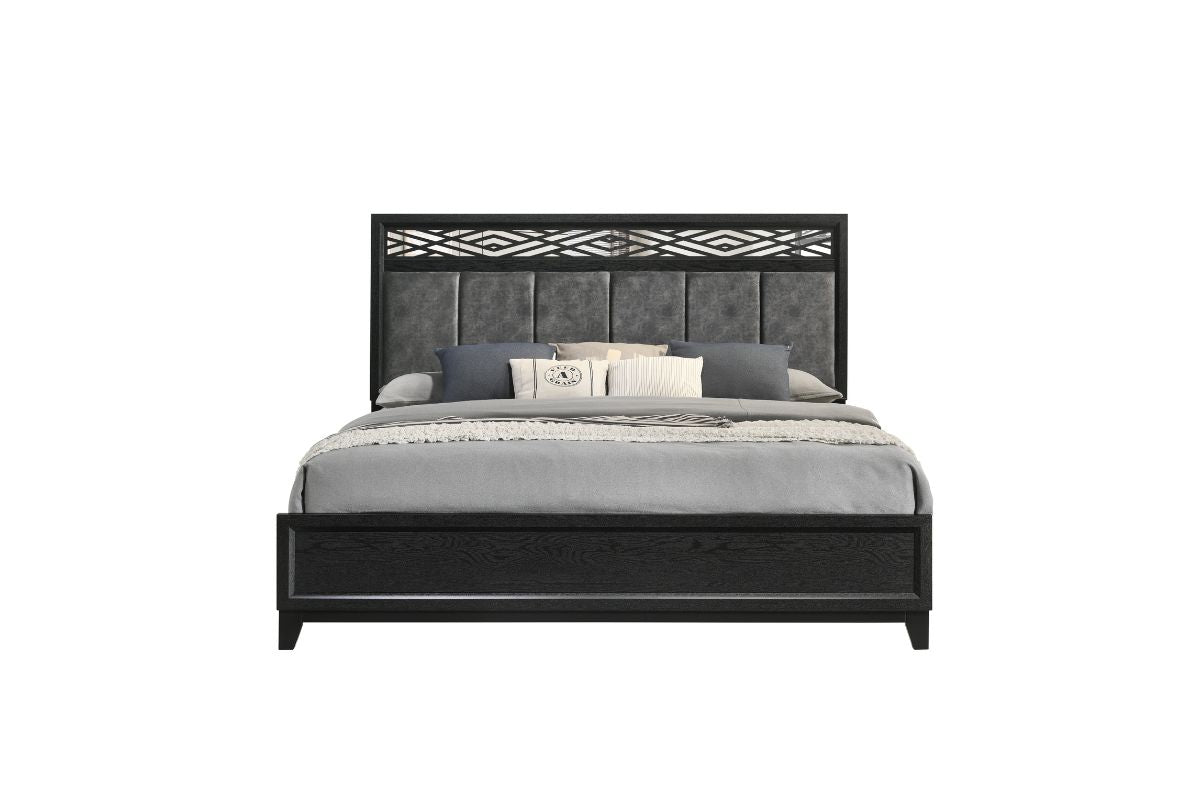 OBSIDIAN0:Obsidian Panel Bed, Front