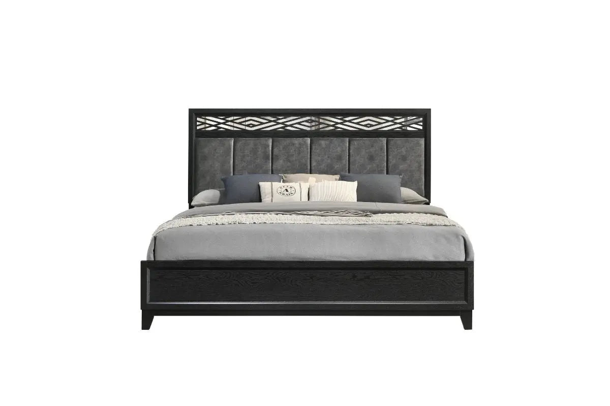 OBSIDIAN4:Obsidian Panel Bed, Front