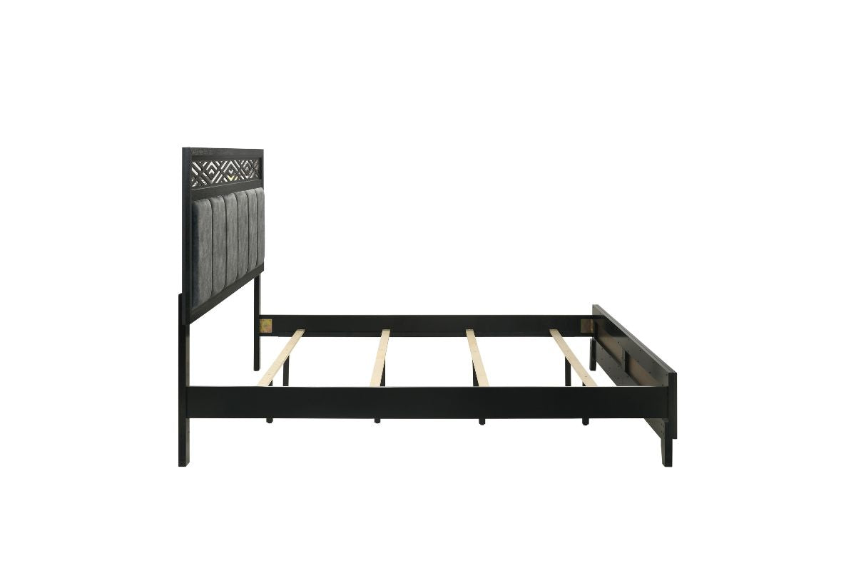 OBSIDIAN0:Obsidian Panel Bed, Side