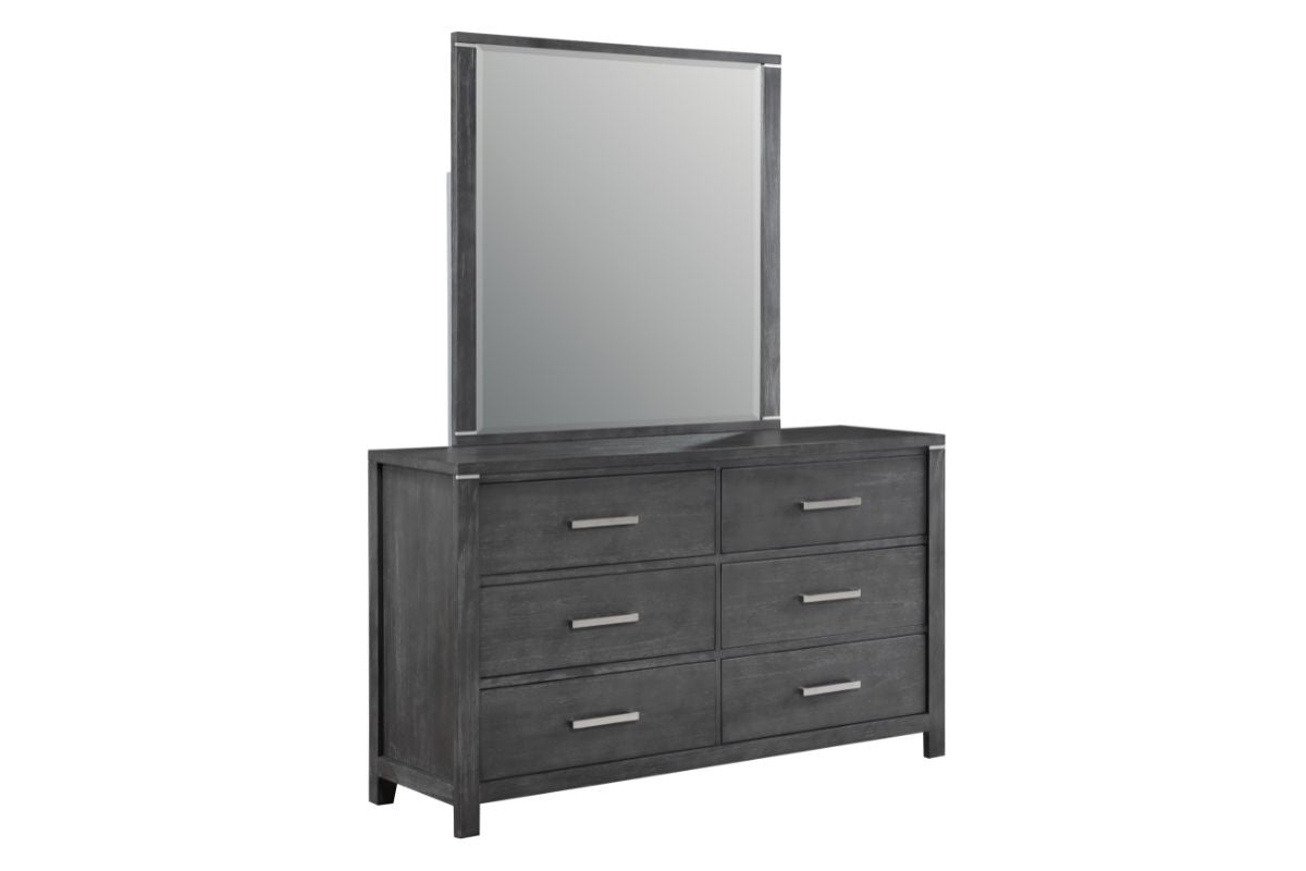 ODESSA005:Odessa Panel Bed & Dresser & M, 