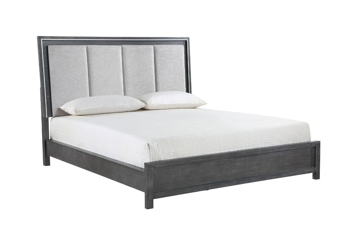 ODESSA004:Odessa Panel Bed, AngledAngle