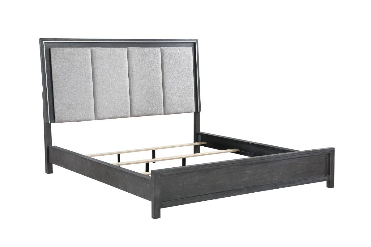 ODESSA002:Odessa Panel Bed, AngledAngle