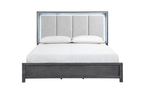 ODESSA002:Odessa Panel Bed, Front