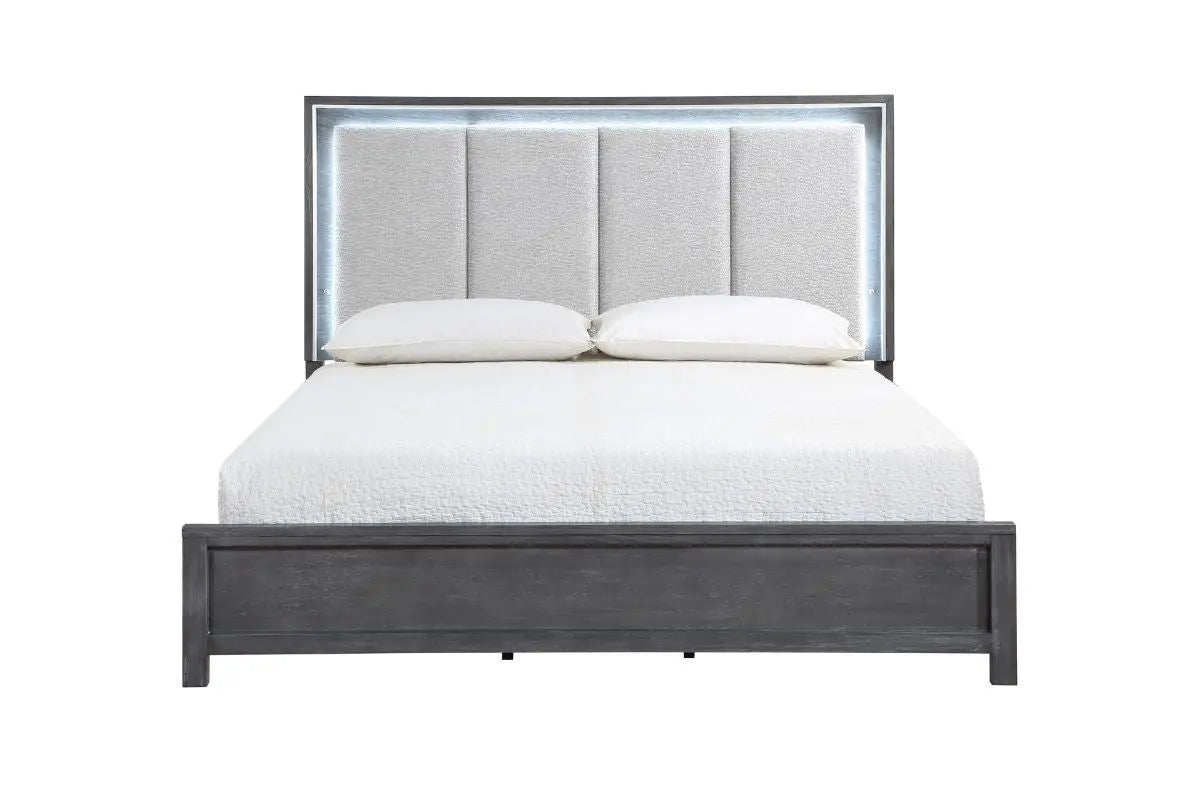 ODESSA004:Odessa Panel Bed, Front