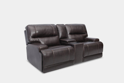 831797528:Odin 3 Power Console Loveseat, Angled