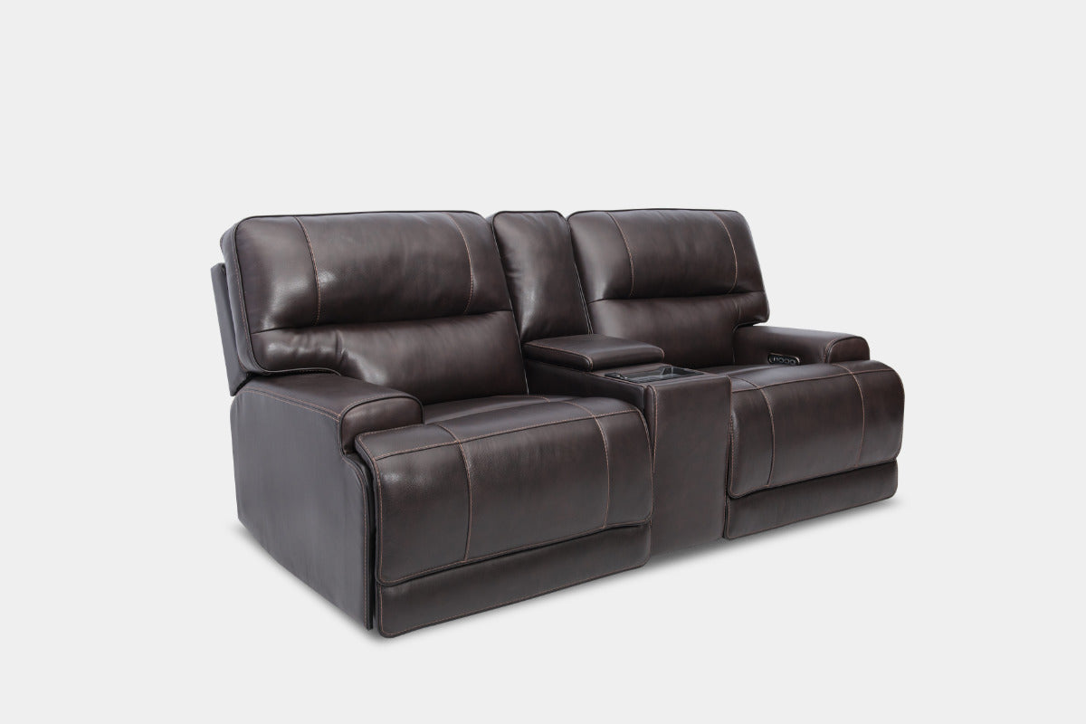 ODIN00001:Odin 3 Power Sofa & Console Loveseat, Angled