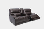 831797528:Odin 3 Power Console Loveseat,  ReclinedAngled