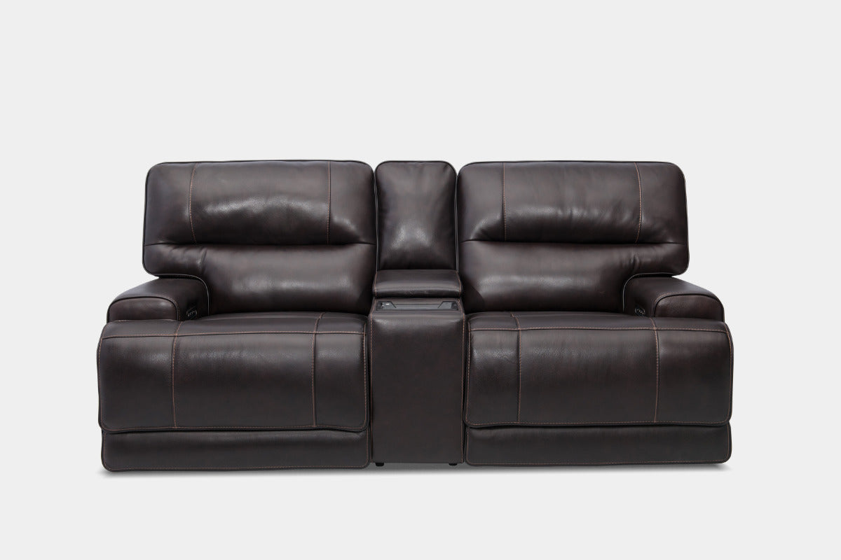 831797528:Odin 3 Power Console Loveseat, Front