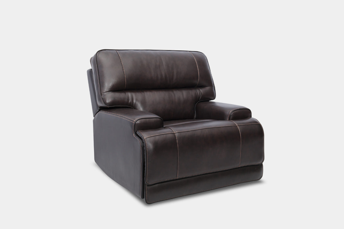 010994815:Odin 3 Power Recliner, Angled