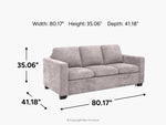 073809860:Oliver Queen Sleeper Sofa, 