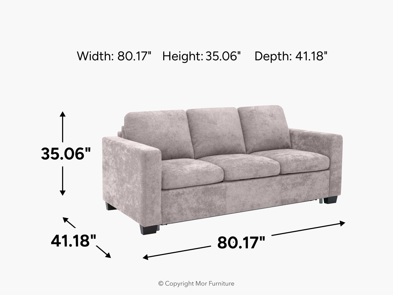 073809860:Oliver Queen Sleeper Sofa, 