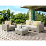 OLLIE0000:Ollie Outdoor Sofa & Chair Set, 