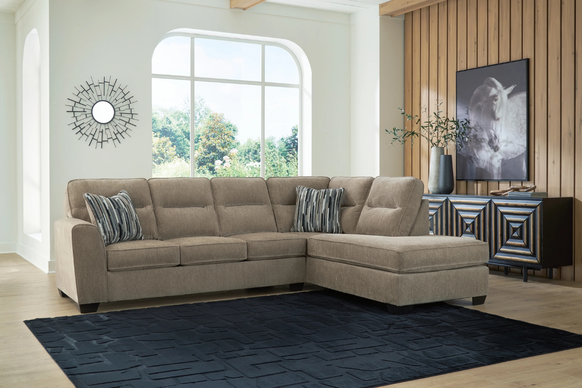 OLTEN0001:Olten Sofa Chaise Sectional, Styled