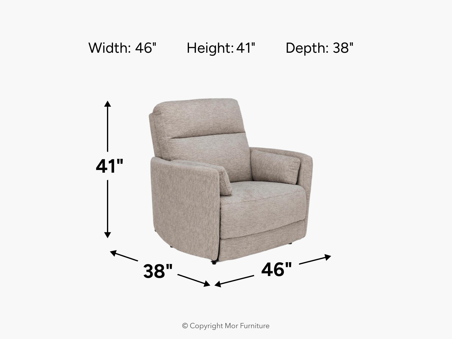 680985286:Opal Power Recliner, 