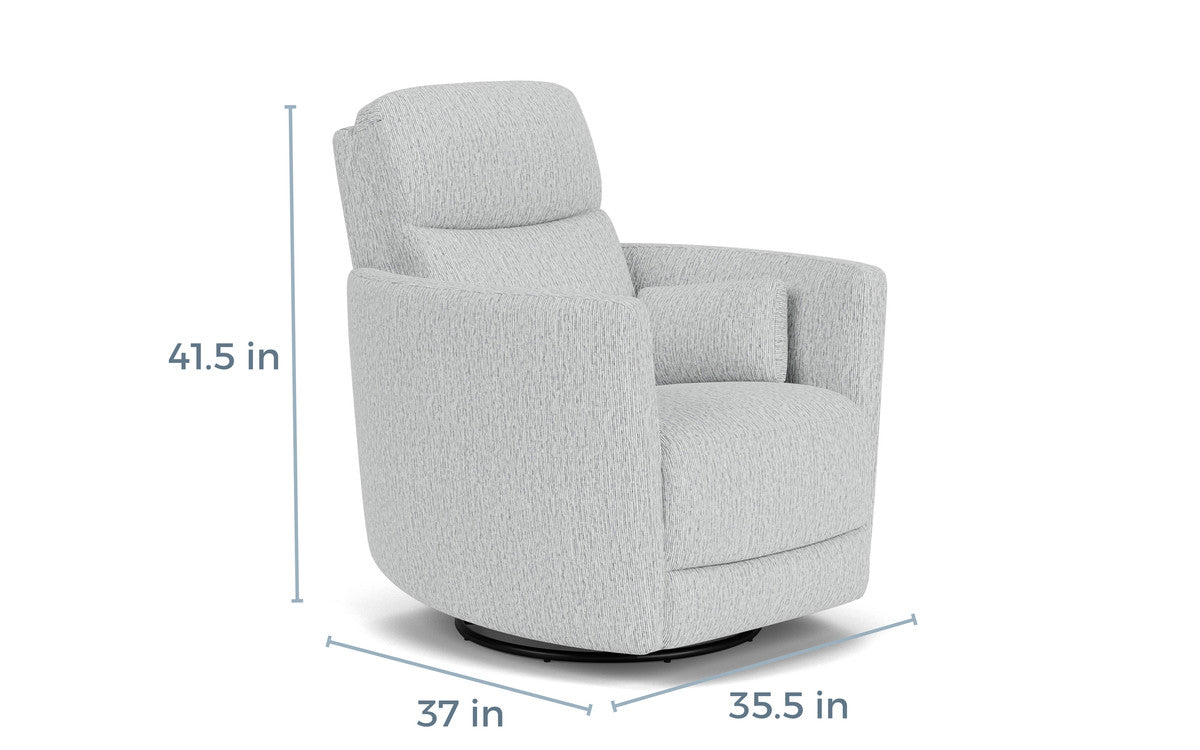384382427:Opal Swivel Gliding Recliner, 