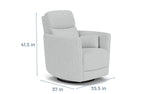 384382427:Opal Swivel Gliding Recliner, 
