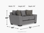 957782685:Oracle Crypton Performance Loveseat, 