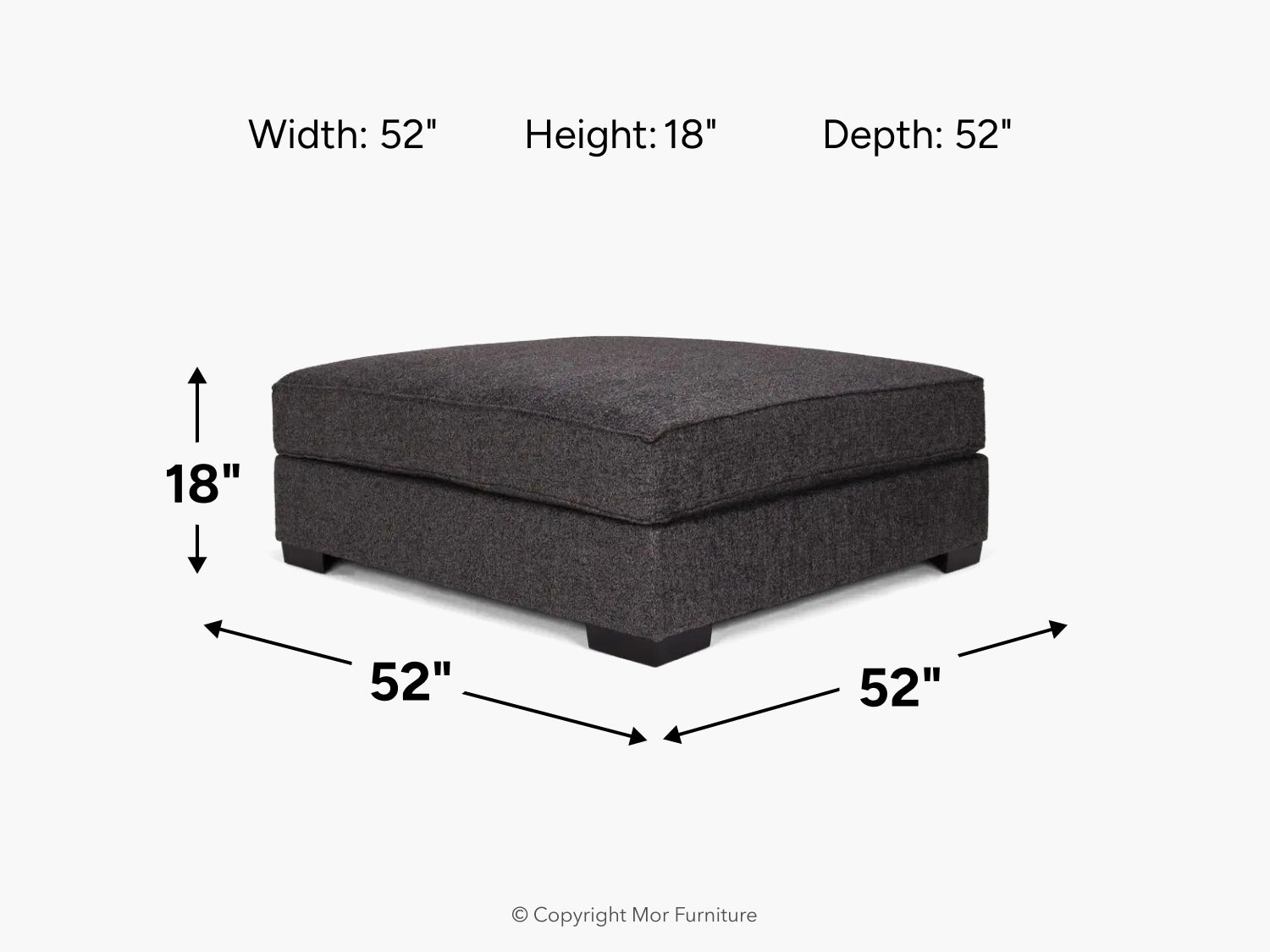 772069942:Oracle Oversized Ottoman, 