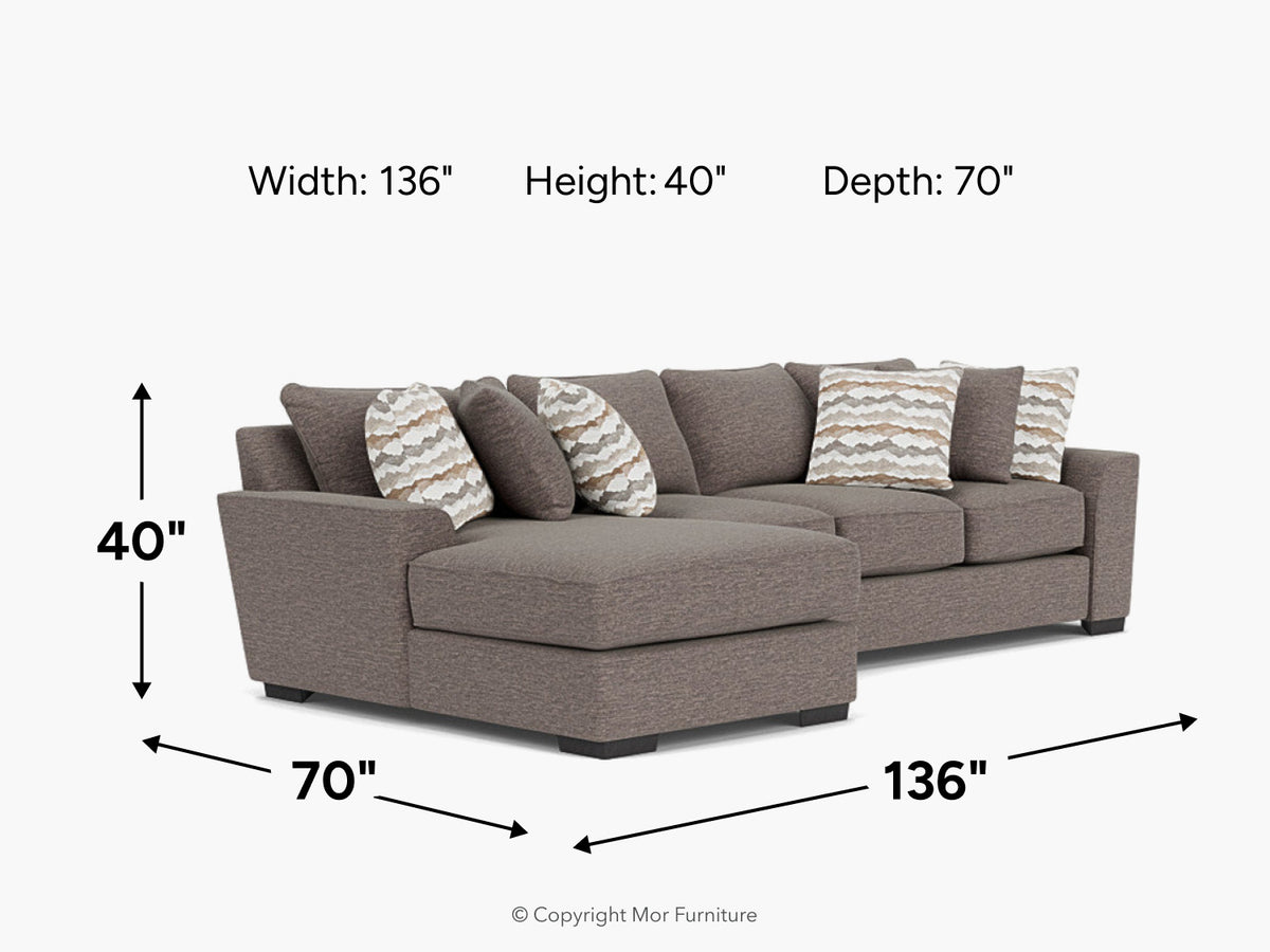 ORACLE040:Oracle Sofa Chaise, 