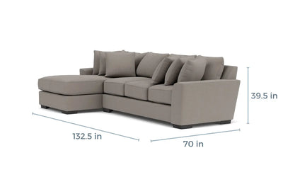 ORACLE050:Oracle Sofa Chaise, 