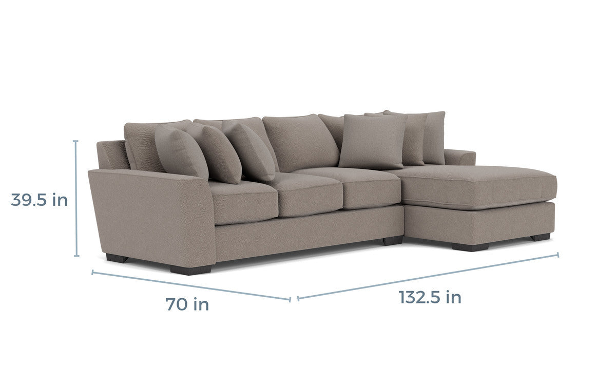 ORACLE051:Oracle Sofa Chaise, 
