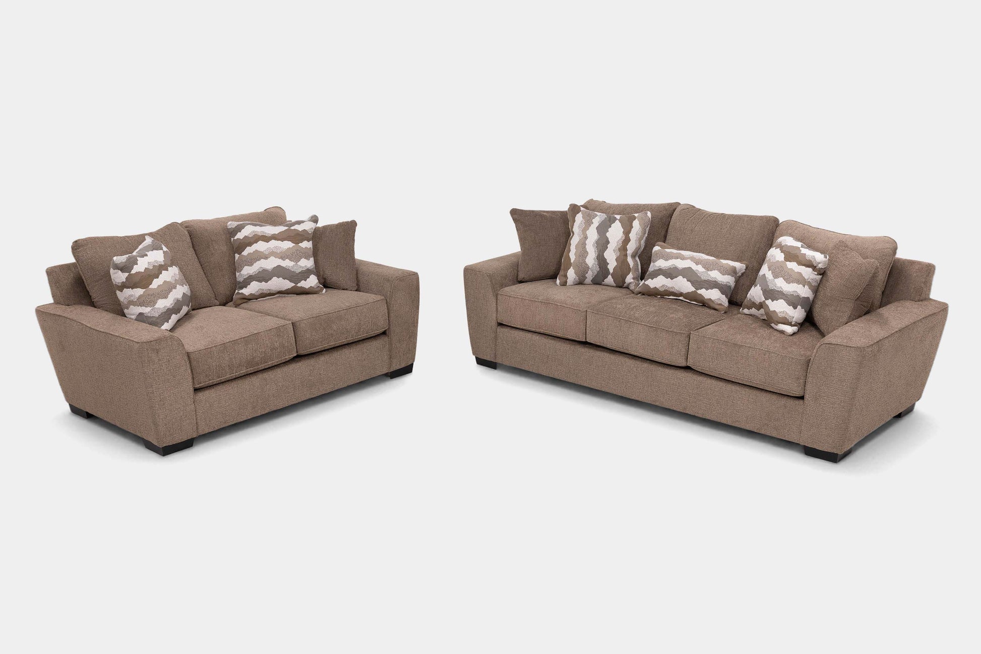 ORACLE322:Oracle Sofa & Loveseat, Angled