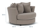 611707357:Oracle Swivel Chair, 