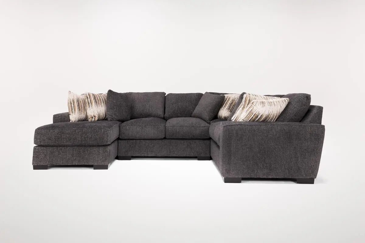 ORACLE205:Oracle Tux Loveseat Chaise Sec, Front