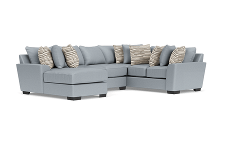 Oracle Tux Loveseat Chaise Sectional Custom