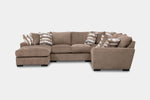 ORACLE305:Oracle Tux Loveseat Chaise Sectional, Front