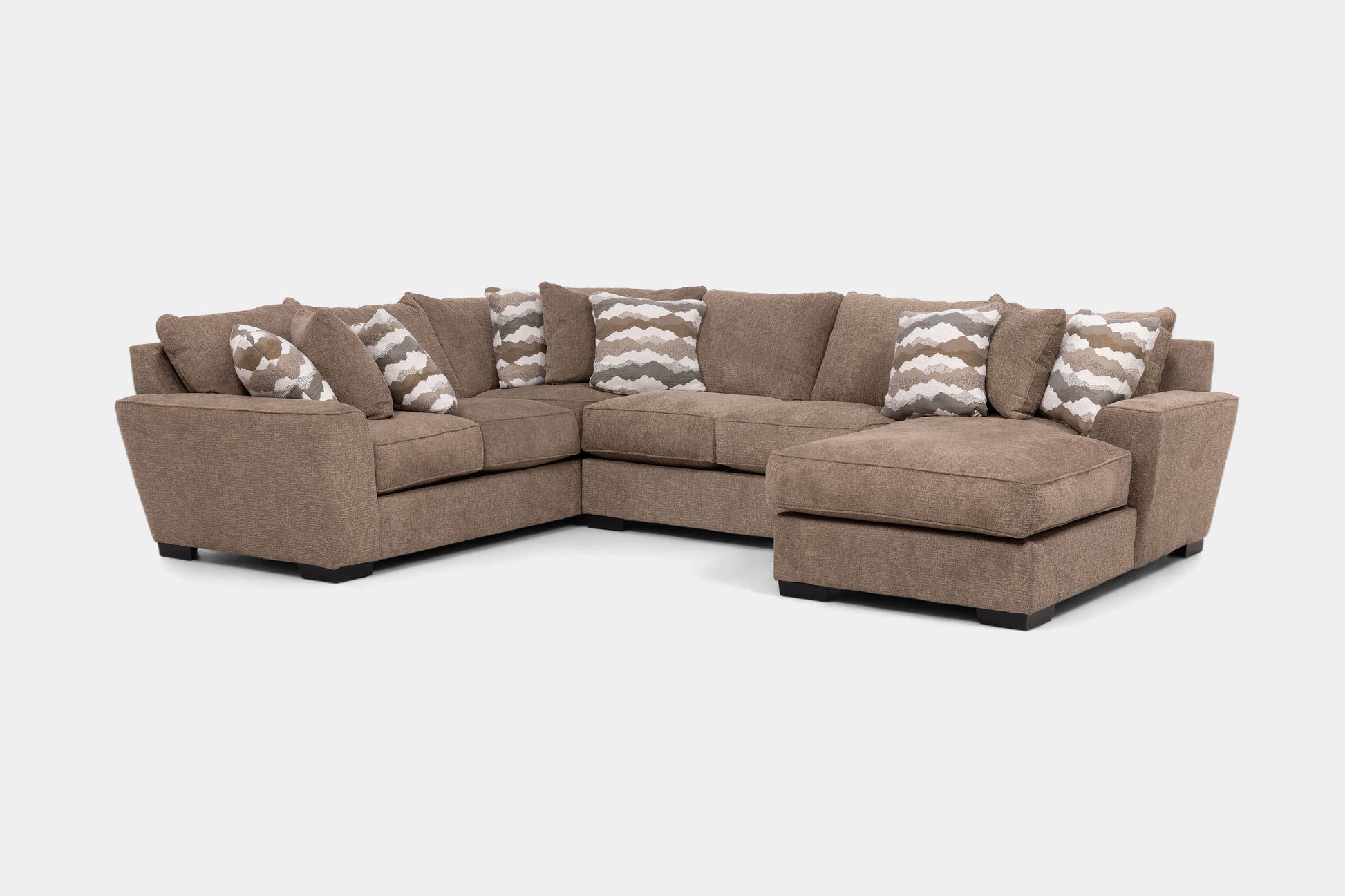 ORACLE306:Oracle Tux Loveseat Chaise Sectional, Angled