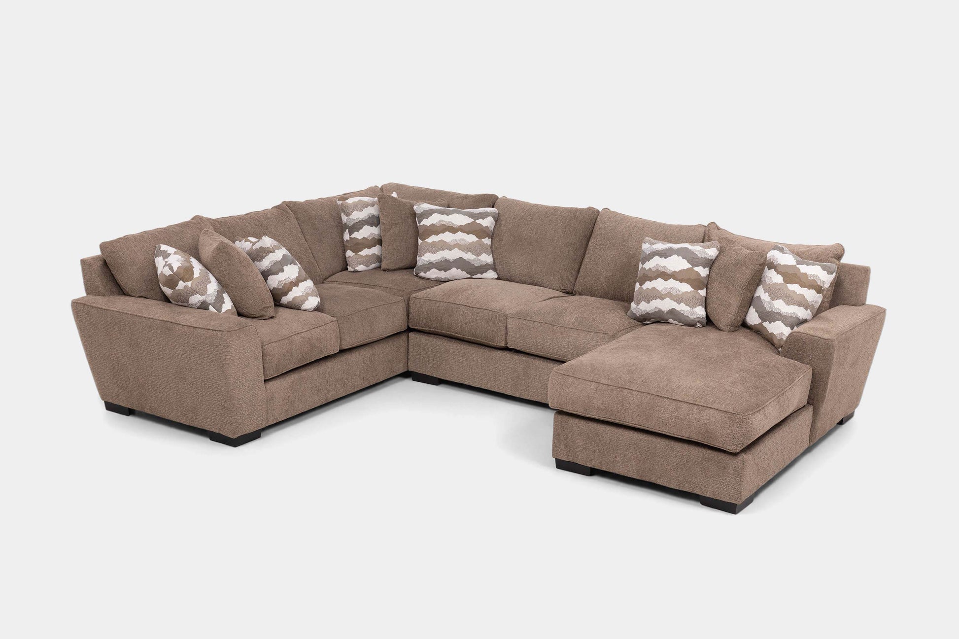 ORACLE306:Oracle Tux Loveseat Chaise Sectional, Angled