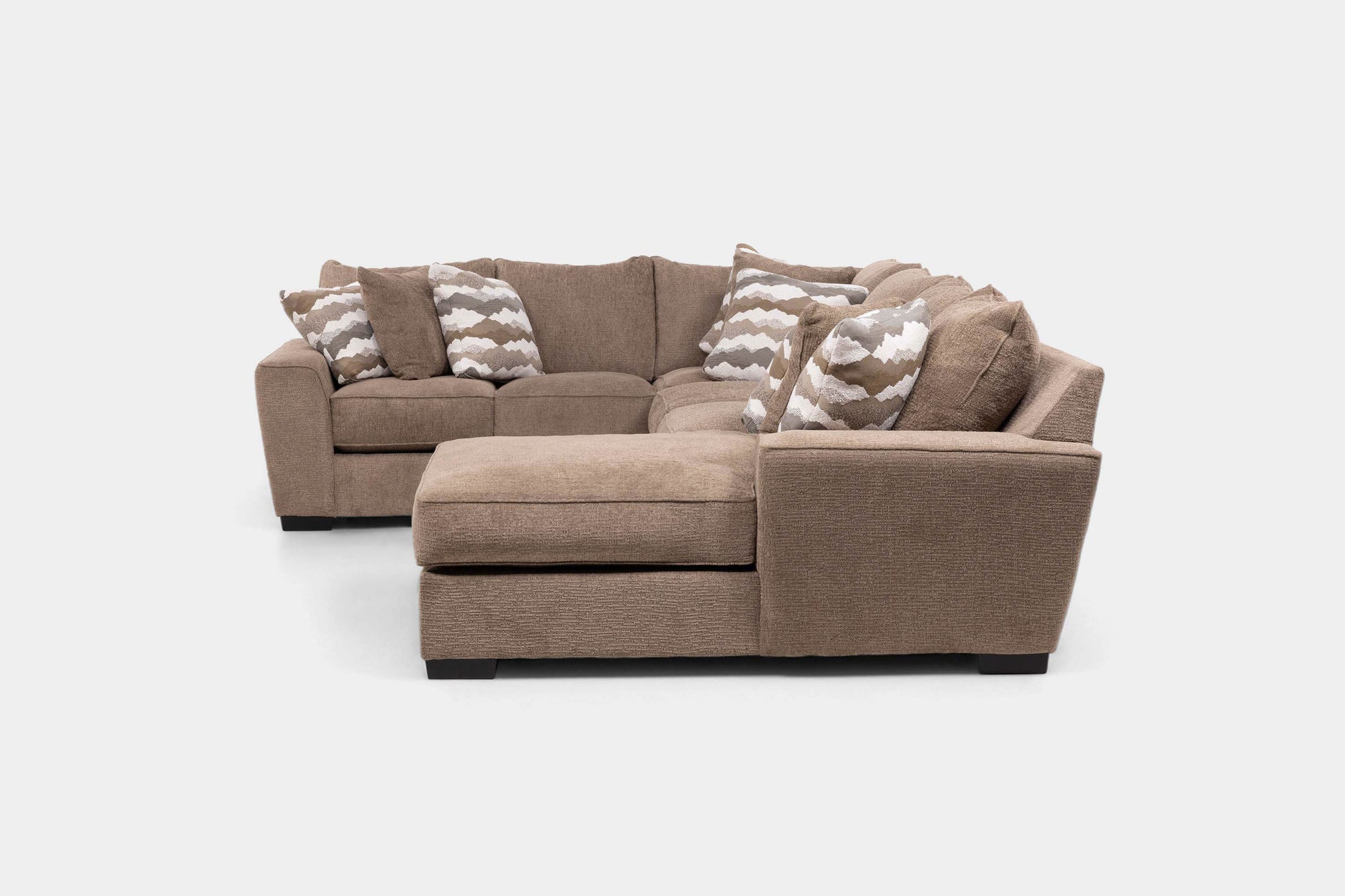 ORACLE306:Oracle Tux Loveseat Chaise Sectional, Front