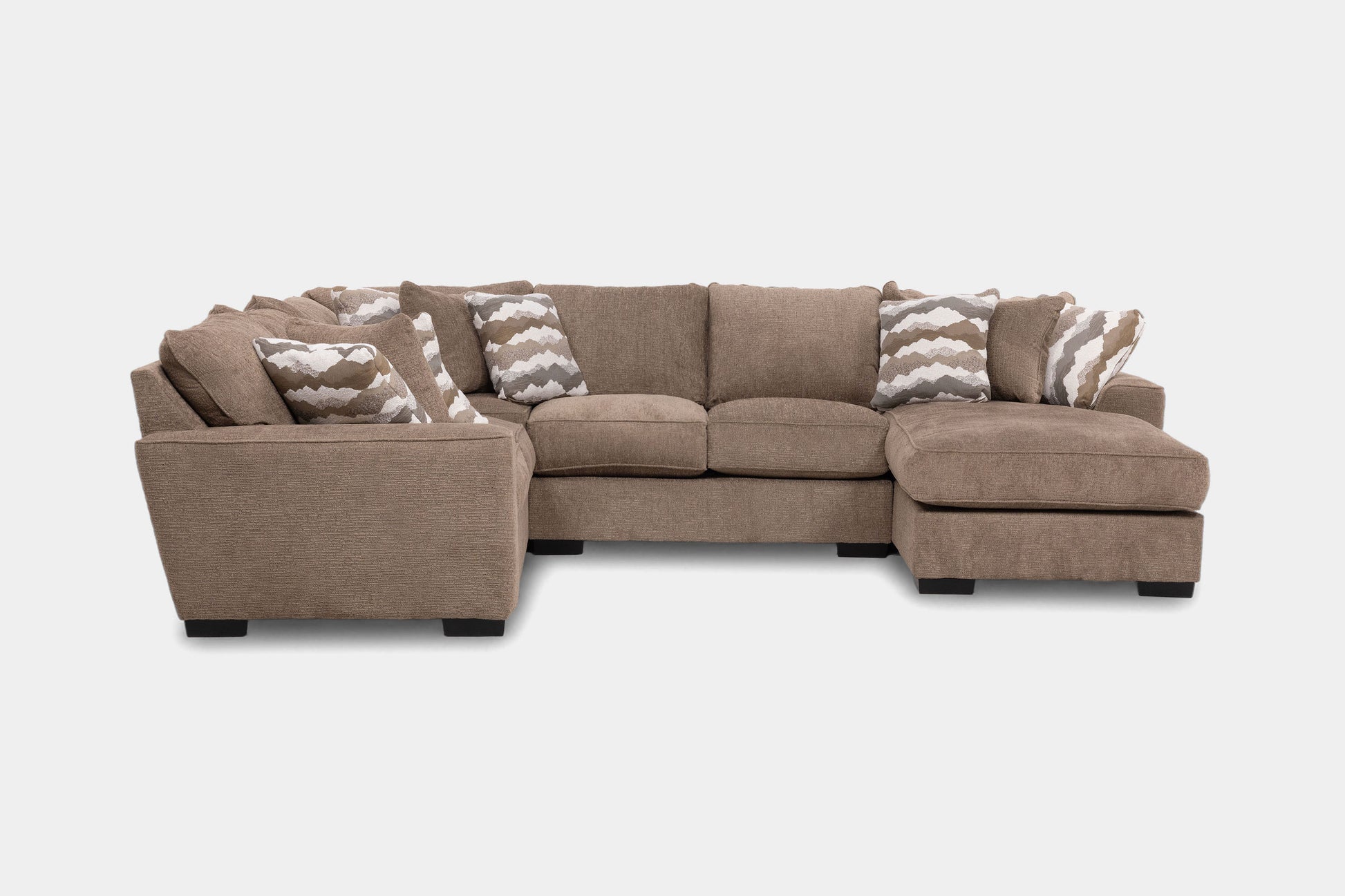 ORACLE306:Oracle Tux Loveseat Chaise Sectional, Front