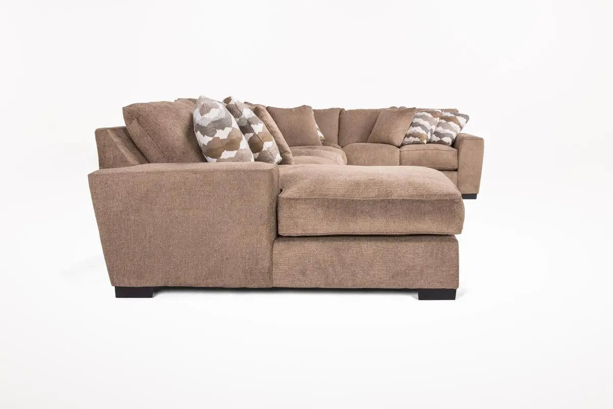 ORACLE327:Oracle Tux Sofa Chaise Section, Side