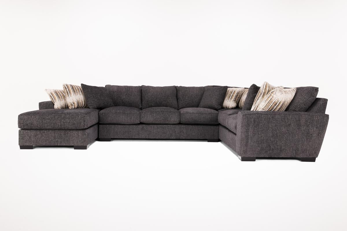 ORACLE207:Oracle Tux Sofa Chaise Section, Front