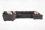 ORACLE228:Oracle Tux Sofa Chaise Section, Front