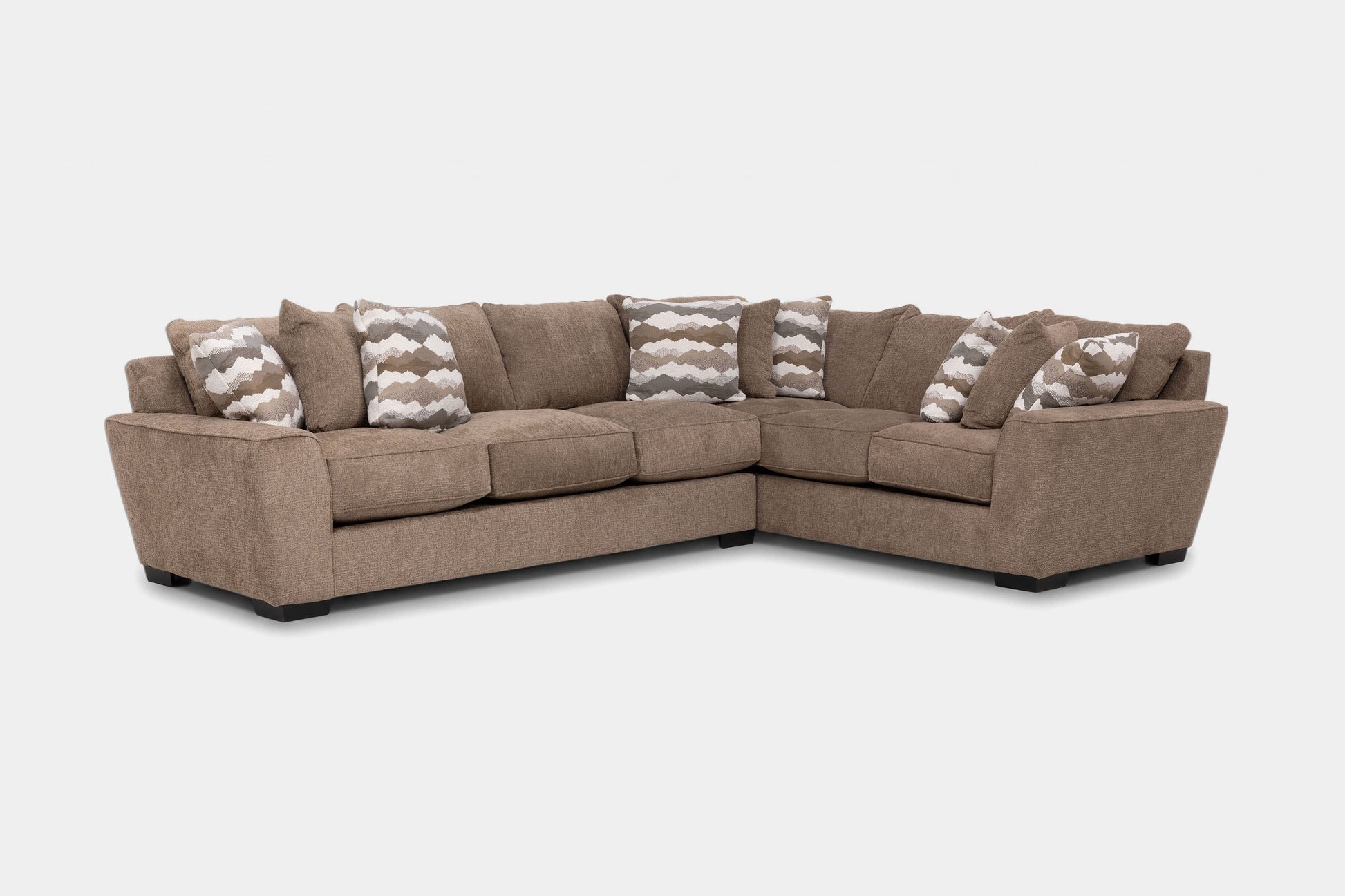 ORACLE303:Oracle Tux Sofa Sectional, Angled