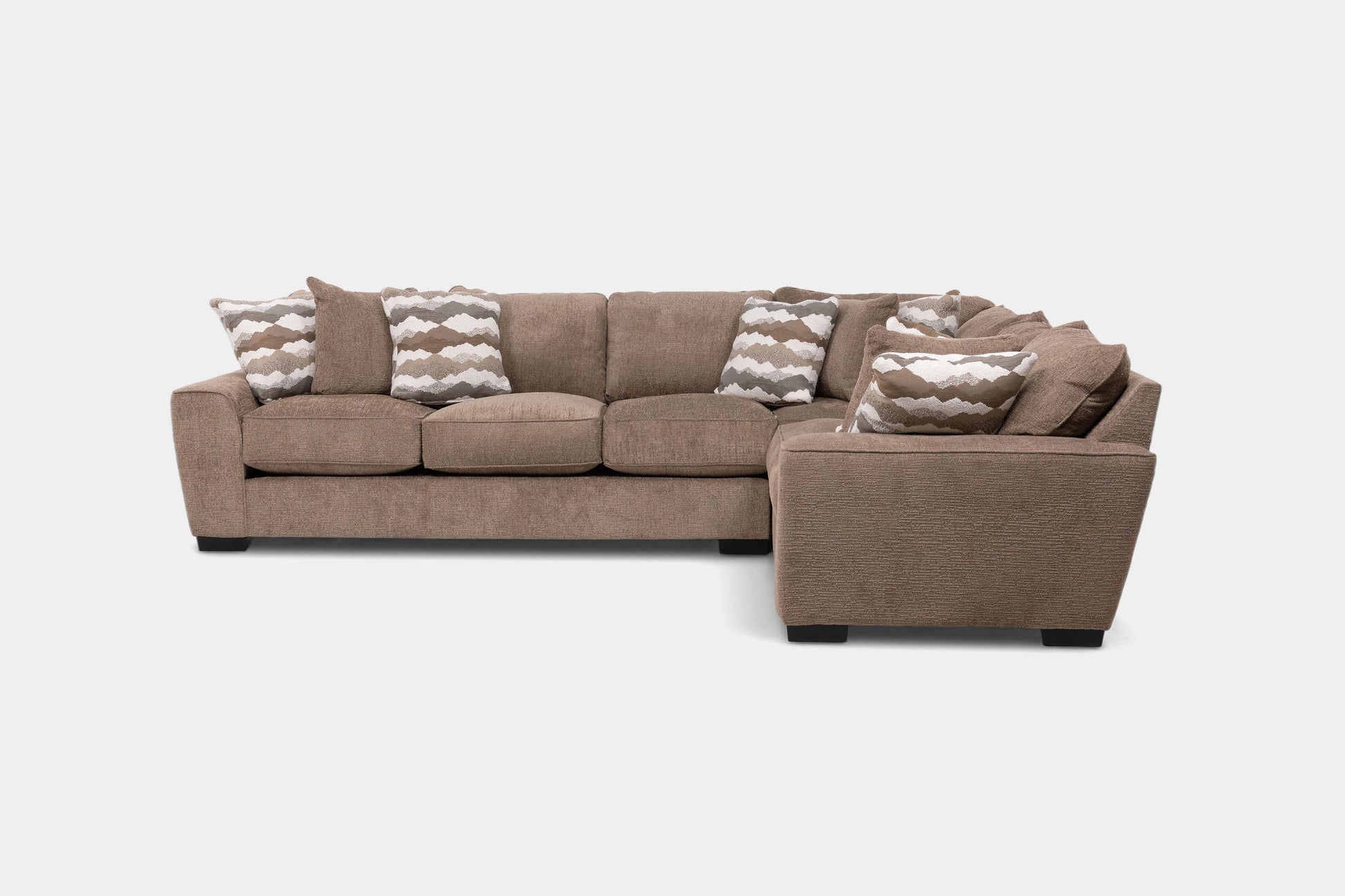 ORACLE303:Oracle Tux Sofa Sectional, Front