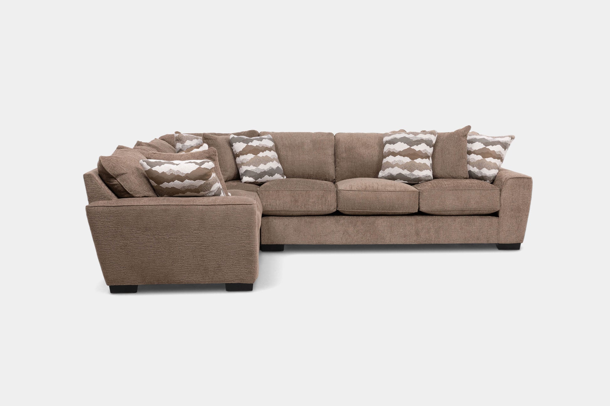 ORACLE324:Oracle Tux Sofa Sectional, Front
