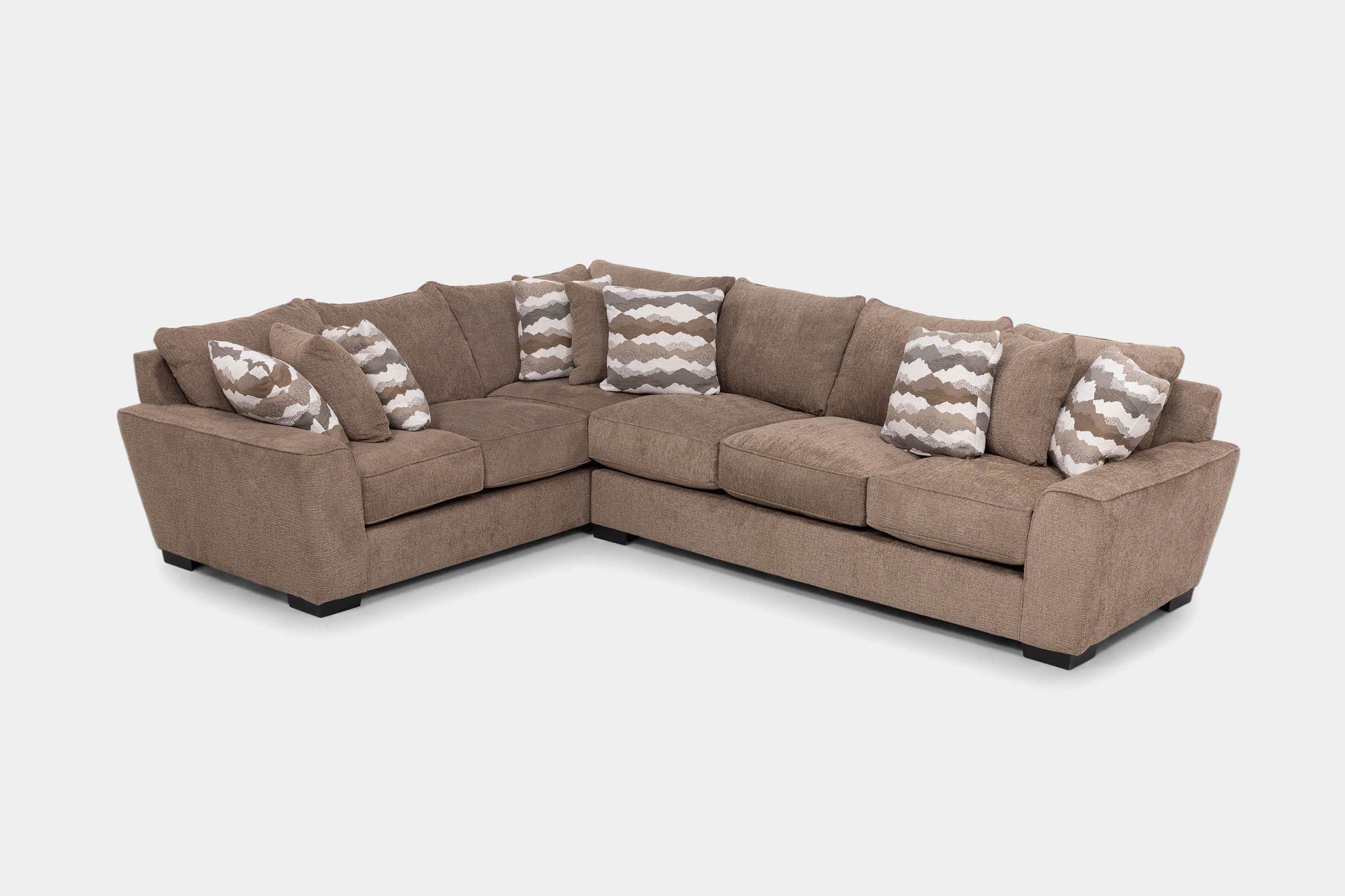 ORACLE324:Oracle Tux Sofa Sectional, Angled