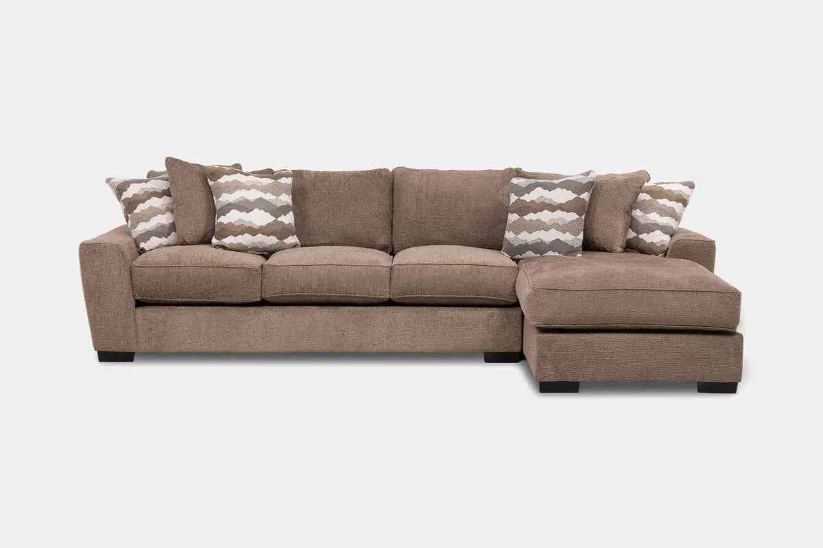 ORACLE321:Oracle Sofa Chaise, Front