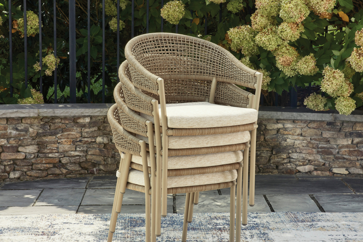 714174296:Orchard Beach Outdoor Arm Chair, Styled