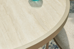 ORCHARD00:Orchard Beach Outdoor Round Dining Table & 4 Chairs, 
