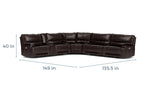 207095452:Oslo 3 Piece 3 Power Sectional, 