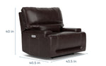 875702791:Oslo 3 Power Recliner, 