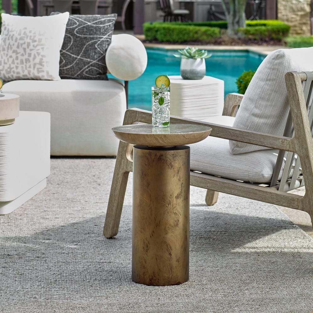 506344126:Olso Outdoor Accent Table, Styled